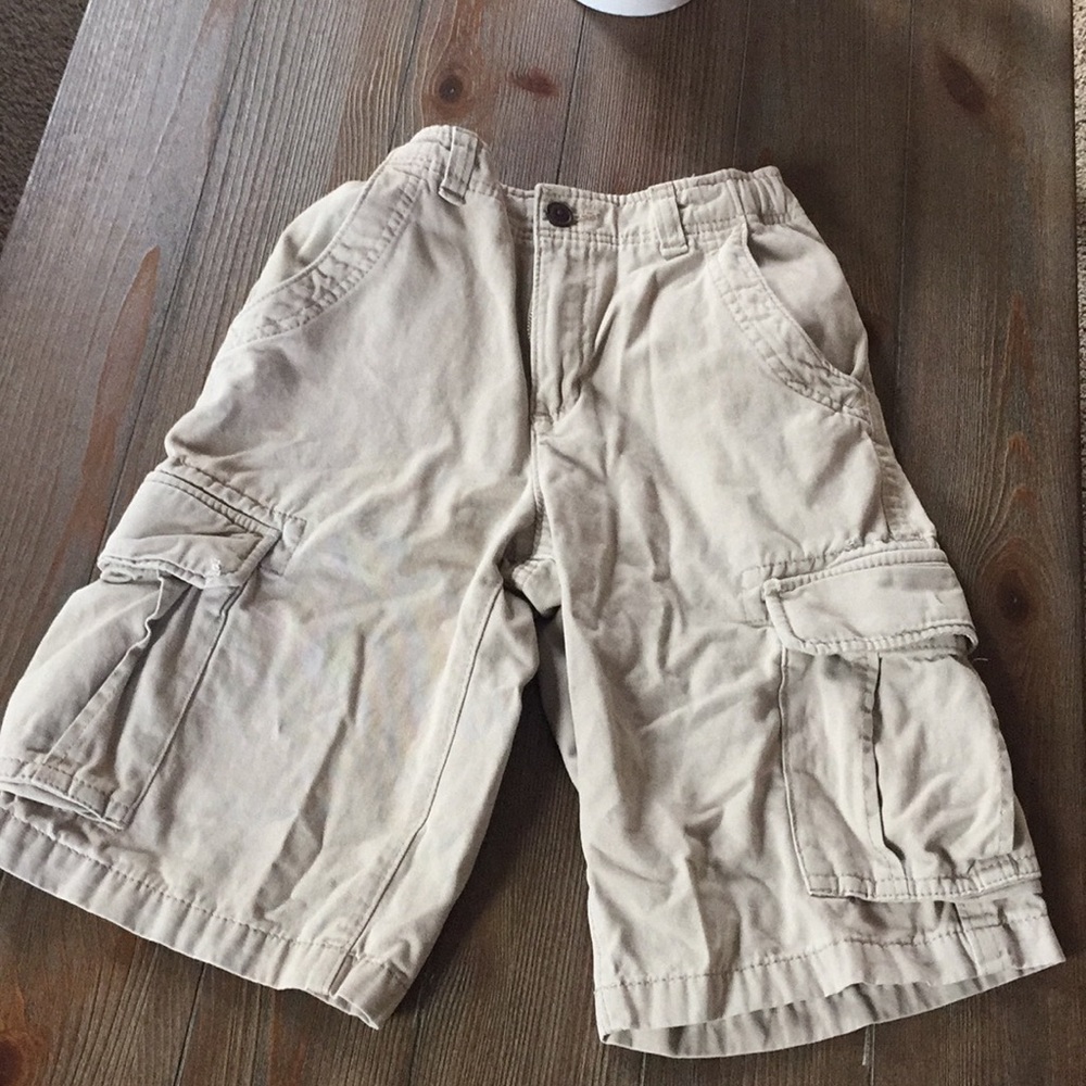 Khaki Cargo shorts